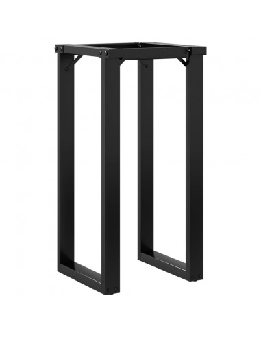 Telaio Gambe a O per Tavolo da Pranzo 40x40x73 cm in Ghisa