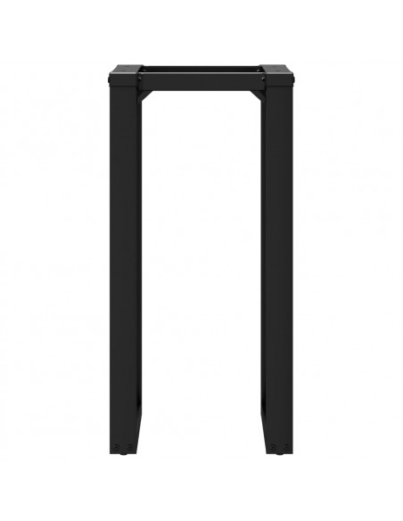Telaio Gambe a O per Tavolo da Pranzo 40x40x73 cm in Ghisa