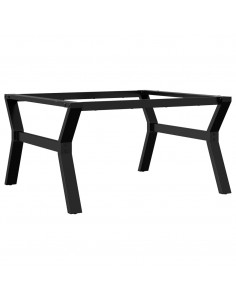 Telaio Gambe a Y per Tavolino da Salotto 80x70x43 cm in Ghisa 2