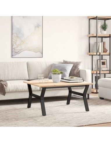 Telaio Gambe a Y per Tavolino da Salotto 80x70x43 cm in Ghisa