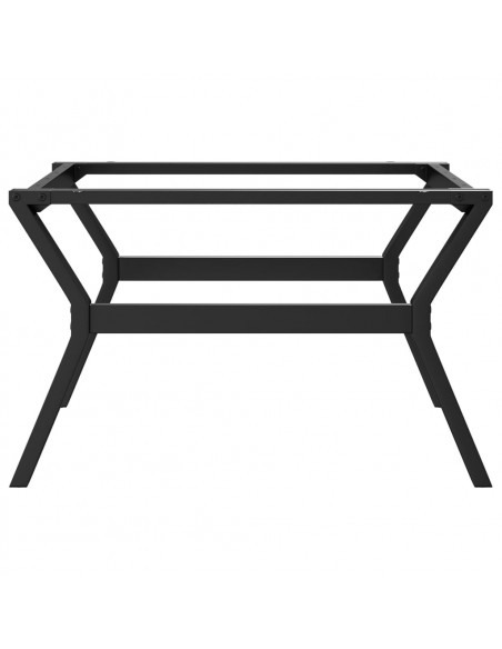 Telaio Gambe a Y per Tavolino da Salotto 80x70x43 cm in Ghisa