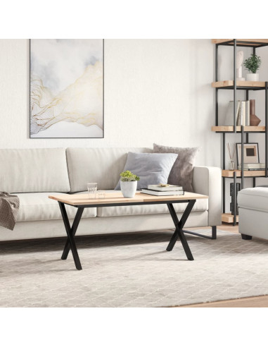 Telaio Gambe a X per Tavolino da Salotto 80x40x43 cm in Ghisa