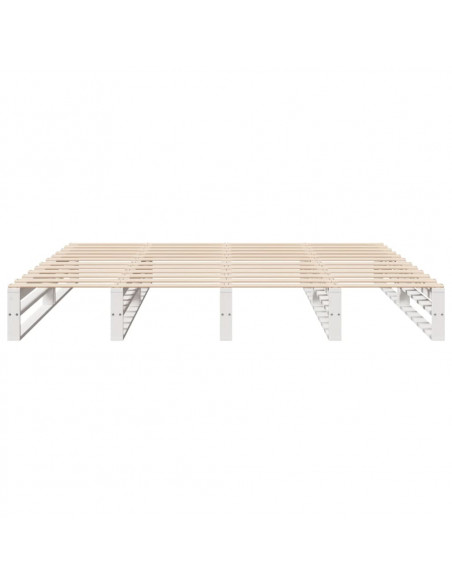 Giroletto Bianco 200x200 cm in Legno Massello di Pino