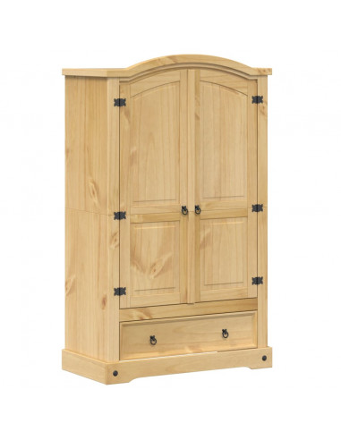Armadio Corona 101x52x170 cm in Legno Massello di Pino