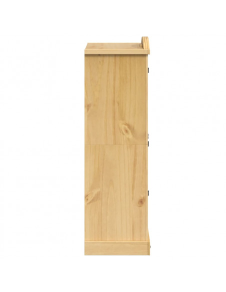 Armadio Corona 101x52x170 cm in Legno Massello di Pino
