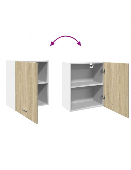 Mobile a Parete Rovere Sonoma 50x31x60 cm in Truciolato