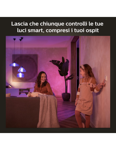 Philips Hue Wall Switch Module Controllo Illuminazione Smart