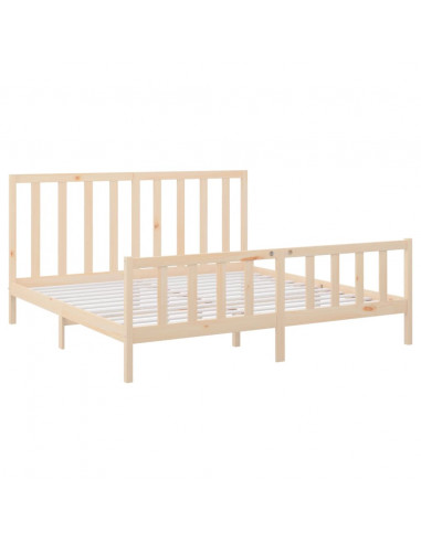 Giroletto in Legno Massello di Pino 200x200 cm