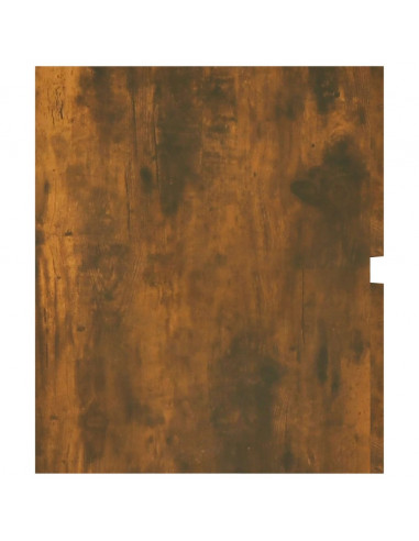 Mobile Lavabo Rovere Fumo 100x38,5x45 cm Legno Multistrato