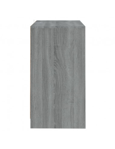Credenza Grigio Sonoma 70x41x75 cm in Truciolato