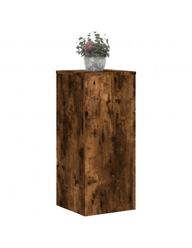 Supporti per Piante 2 pz Rovere 30x30x70 cm Legno Multistrato