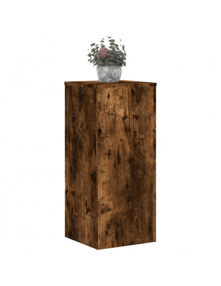 Supporti per Piante 2 pz Rovere 30x30x70 cm Legno Multistrato