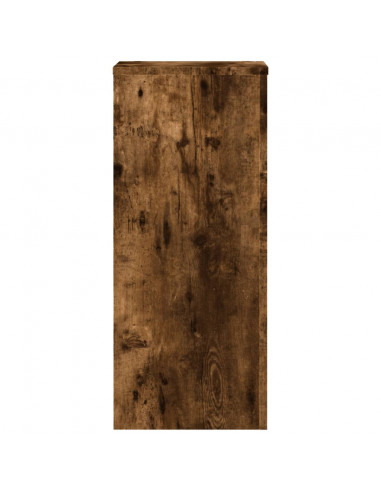 Supporti per Piante 2 pz Rovere 30x30x70 cm Legno Multistrato