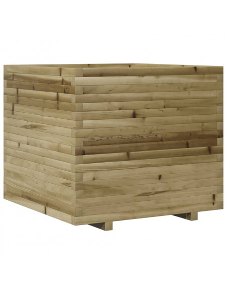 Fioriera da Giardino 80x80x72 cm in Legno di Pino Impregnato