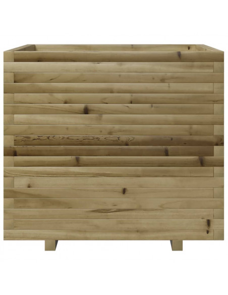 Fioriera da Giardino 80x80x72 cm in Legno di Pino Impregnato