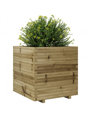 Fioriera da Giardino 70x70x72 cm in Legno di Pino Impregnato