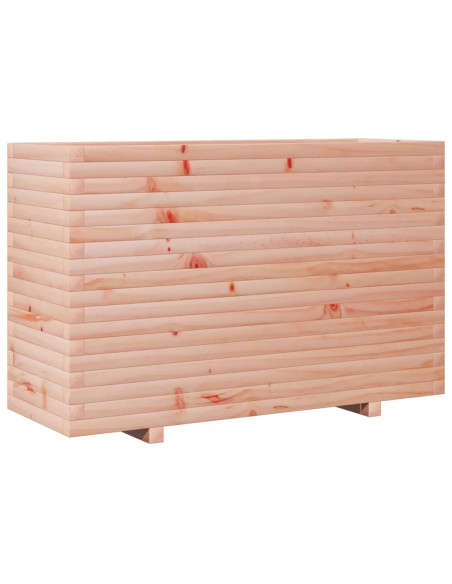 Fioriera da Giardino 110x40x72 cm in Legno Massello di Douglas