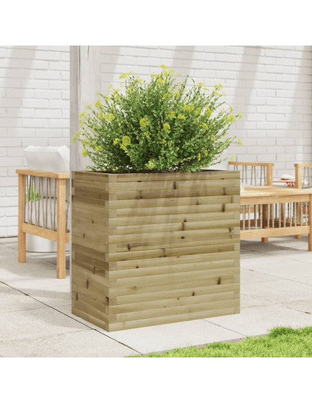 Fioriera da Giardino 70x40x68,5 cm in Legno di Pino Impregnato