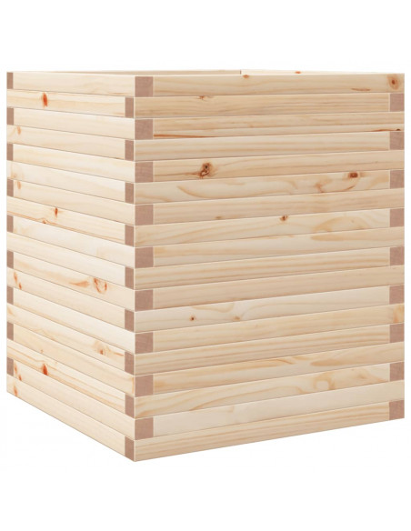 Fioriera da Giardino 60x60x68,5 cm in Legno Massello di Pino
