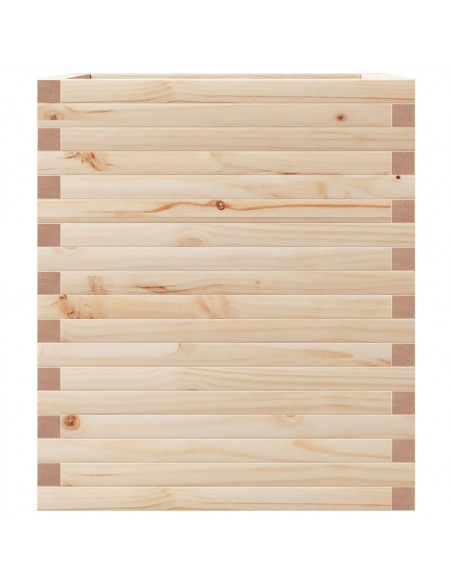 Fioriera da Giardino 60x60x68,5 cm in Legno Massello di Pino