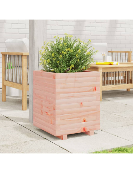 Fioriera da Giardino 40x40x49,5 cm in Legno Massello di Douglas