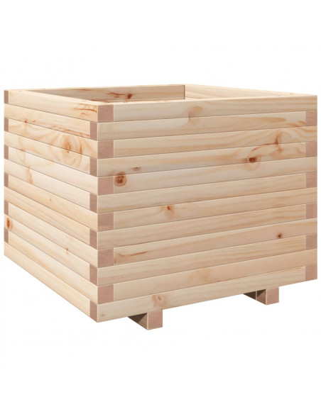Fioriera da Giardino 60x60x49,5 cm in Legno Massello di Pino