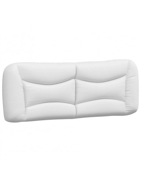 Letto con Materasso Bianco 120x200 cm in Similpelle