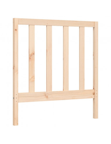 Giroletto con Testiera Small Single in Legno Massello