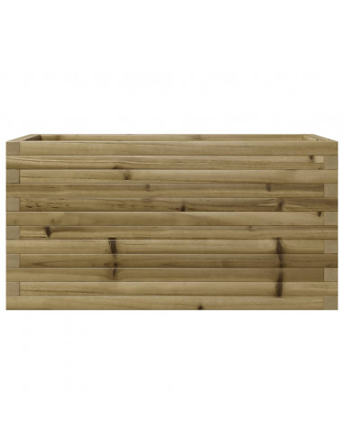 Fioriera da Giardino 90x40x46 cm in Legno di Pino Impregnato