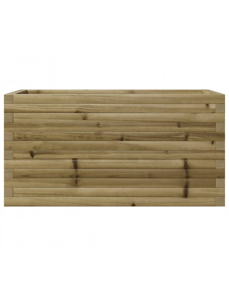 Fioriera da Giardino 90x40x46 cm in Legno di Pino Impregnato