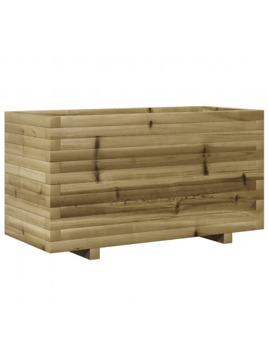Fioriera da Giardino 90x40x49,5 cm in Legno di Pino Impregnato