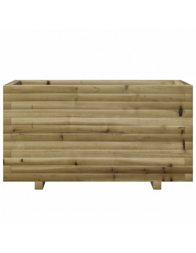 Fioriera da Giardino 90x40x49,5 cm in Legno di Pino Impregnato