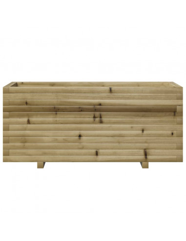 Fioriera da Giardino 110x40x49,5 cm in Legno di Pino Impregnato