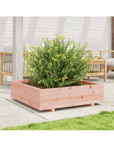 Fioriera da Giardino 90x90x26,5 cm in Legno Massello di Douglas