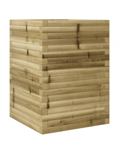 Fioriera da Giardino 50x50x68,5 cm in Legno di Pino Impregnato
