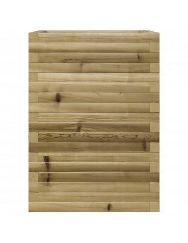 Fioriera da Giardino 50x50x68,5 cm in Legno di Pino Impregnato