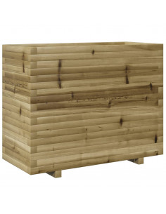 Fioriera da Giardino 90x40x72,5 cm in Legno di Pino Impregnato 2