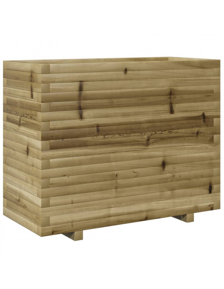 Fioriera da Giardino 90x40x72,5 cm in Legno di Pino Impregnato