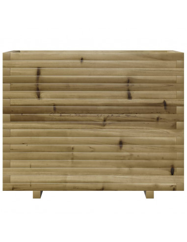 Fioriera da Giardino 90x40x72,5 cm in Legno di Pino Impregnato