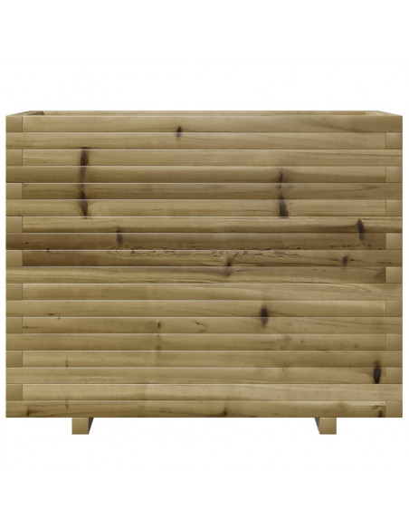 Fioriera da Giardino 90x40x72,5 cm in Legno di Pino Impregnato