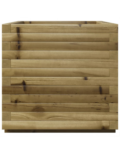 Fioriera da Giardino 50x50x49,5 cm in Legno di Pino Impregnato