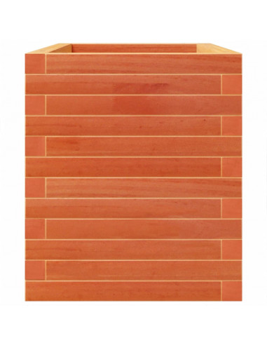 Fioriera Giardino Marrone Cera 70x40x49,5cm Legno Massello Pino