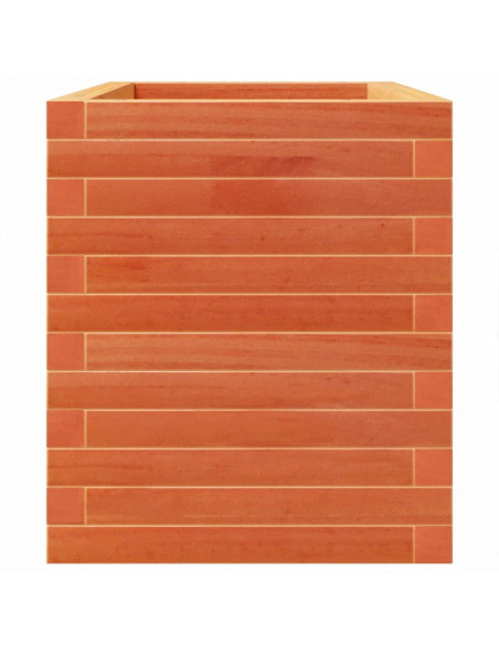 Fioriera Giardino Marrone Cera 70x40x49,5cm Legno Massello Pino