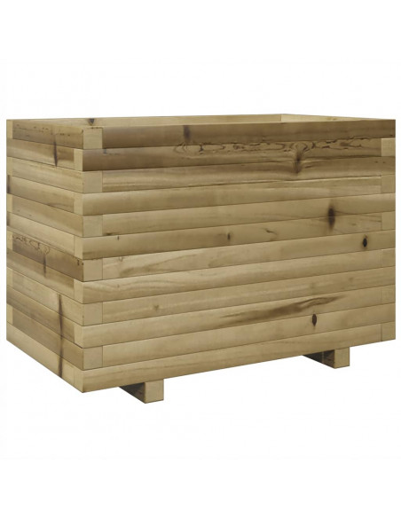 Fioriera da Giardino 70x40x49,5 cm in Legno di Pino Impregnato