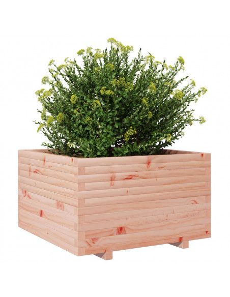 Fioriera da Giardino 80x80x49,5 cm in Legno Massello di Douglas
