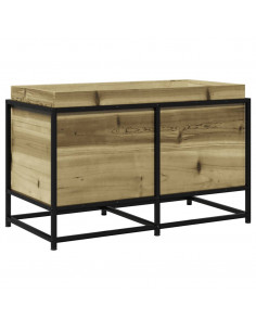 Fioriera da Giardino 80x40x50 cm in Legno di Pino Impregnato 2