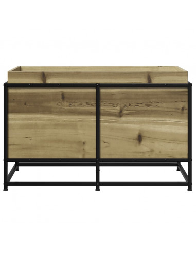 Fioriera da Giardino 80x40x50 cm in Legno di Pino Impregnato