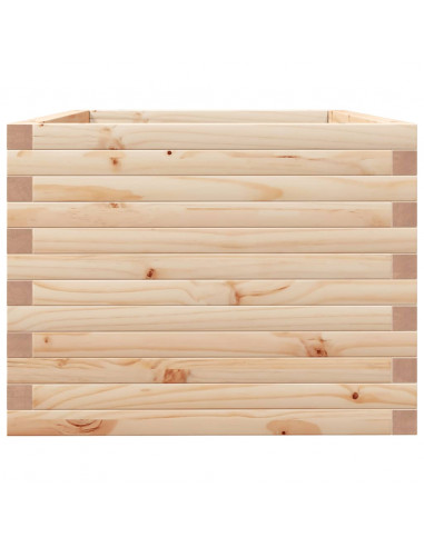 Fioriera da Giardino 90x60x49,5 cm in Legno Massello di Pino