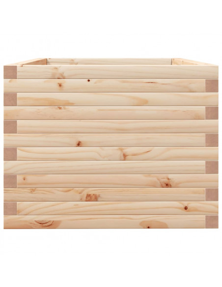 Fioriera da Giardino 90x60x49,5 cm in Legno Massello di Pino