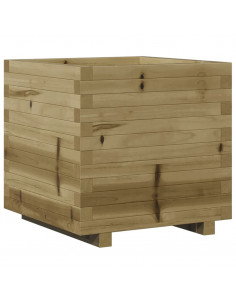 Fioriera da Giardino 50x50x49,5 cm in Legno di Pino Impregnato 2